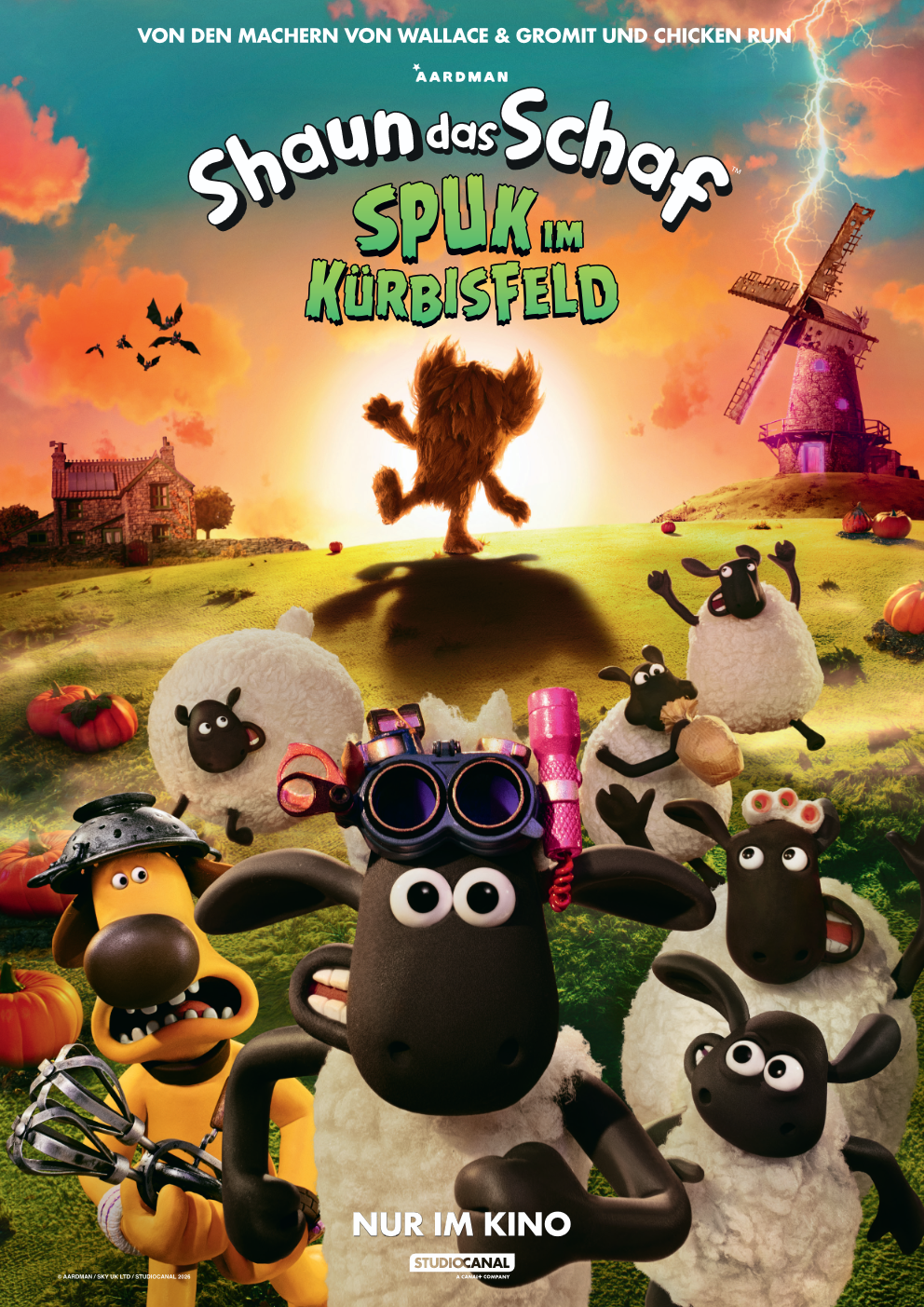 SHAUN DAS SCHAF - SPUK IM KÜRBISFELD