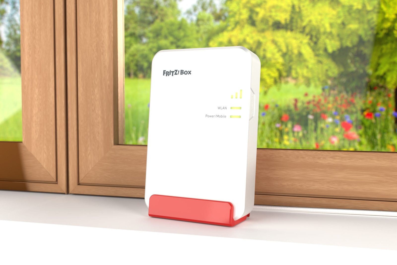 FRITZ!Box 6860 5G: Highspeed-Internet mit 5G – Flexibel für drinnen und draußen