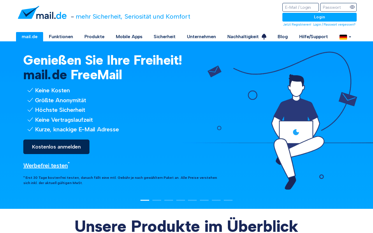 Mail.de – Sicherer und Vielseitiger E-Mail-Dienst aus Deutschland