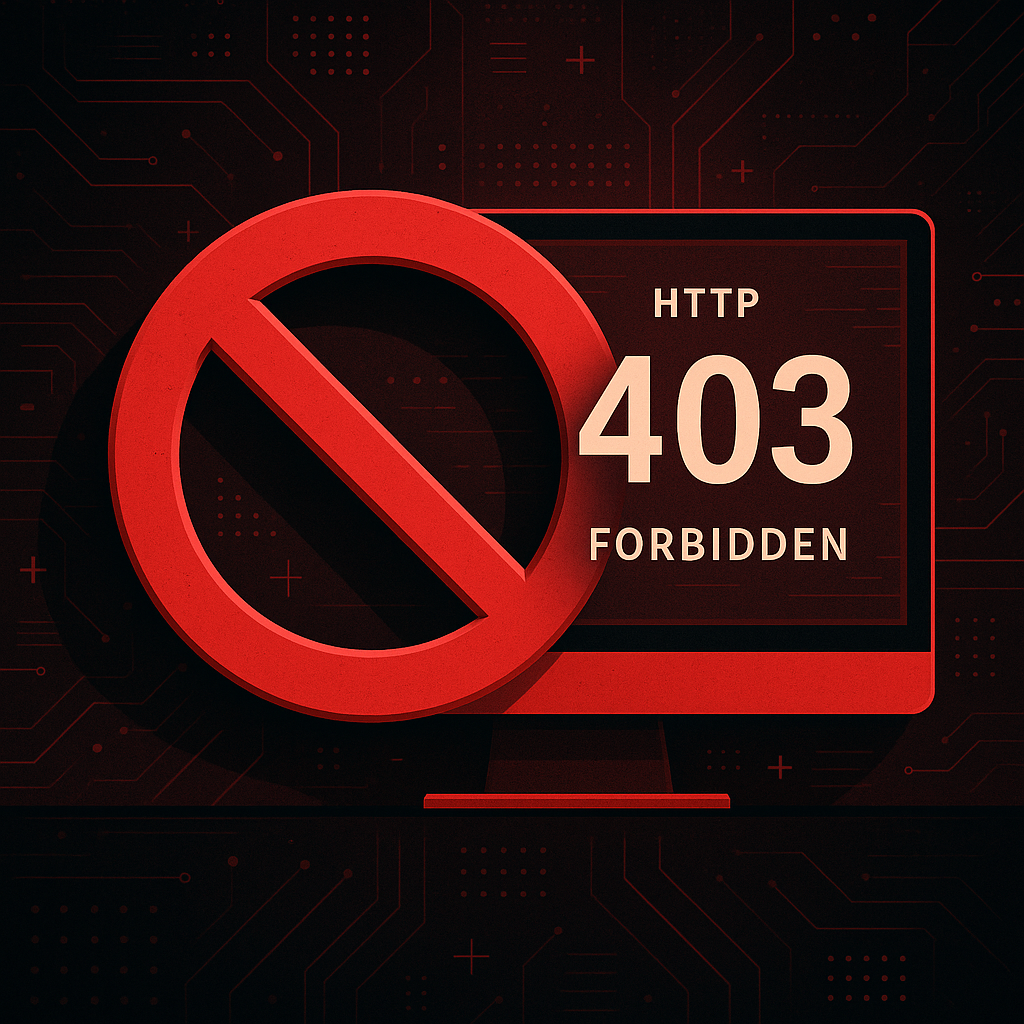 HTTP 403 Forbidden – Ursachen & Lösungen