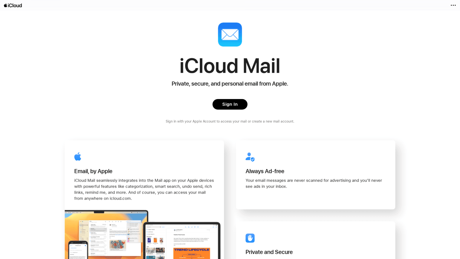 iCloud Mail – Die E-Mail-Lösung von Apple