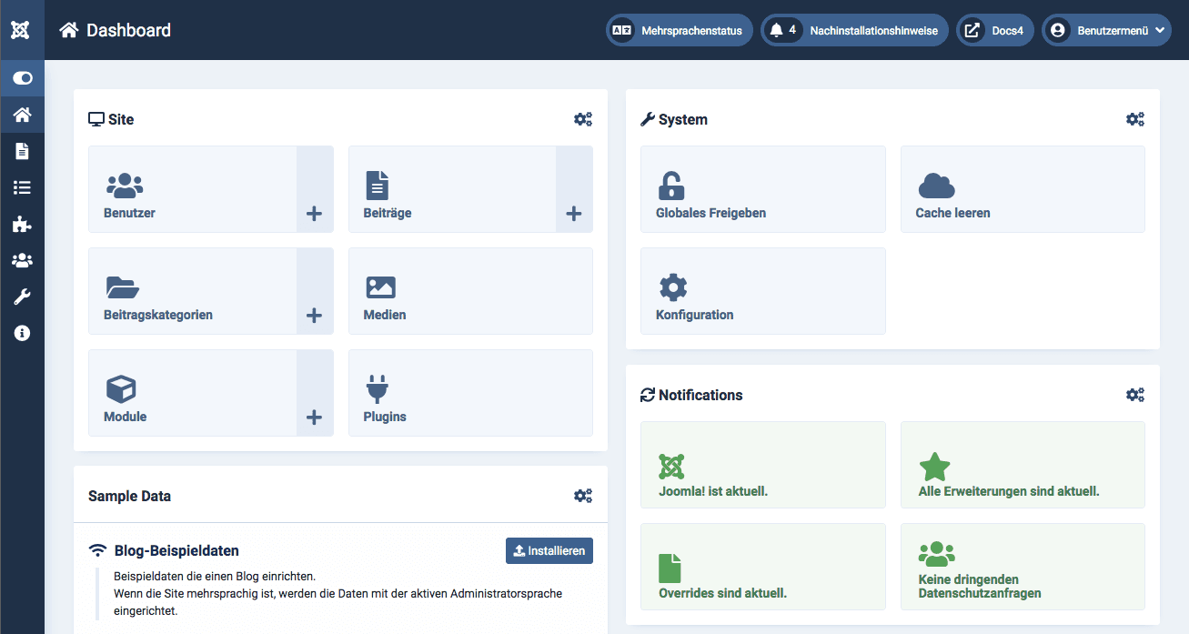 Joomla: Ein vielseitiges CMS