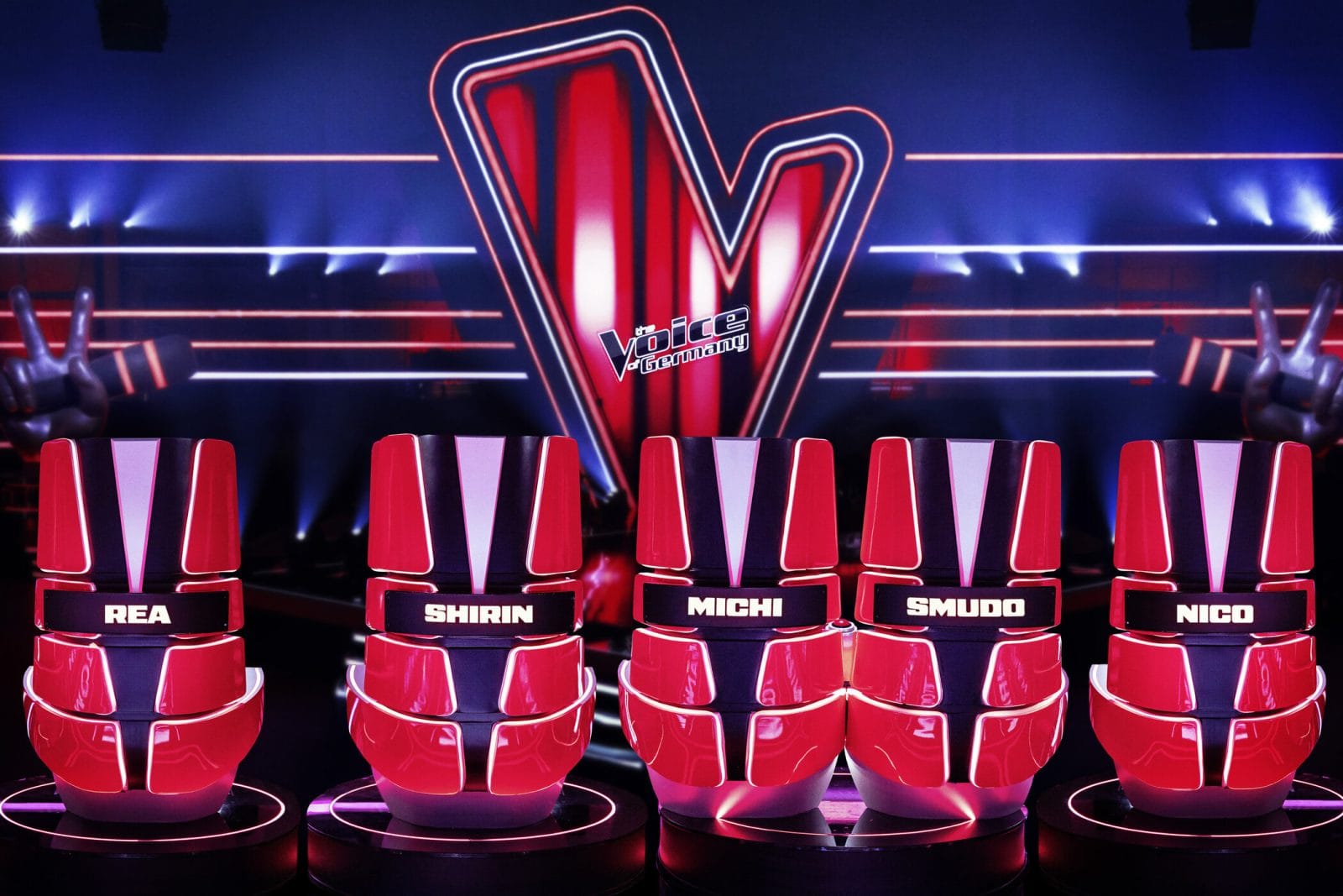 Magie liegt in der Luft: Shirin David, Smudo & Michi Beck, Nico Santos und Rea Garvey suchen ‚The Voice of Germany‘