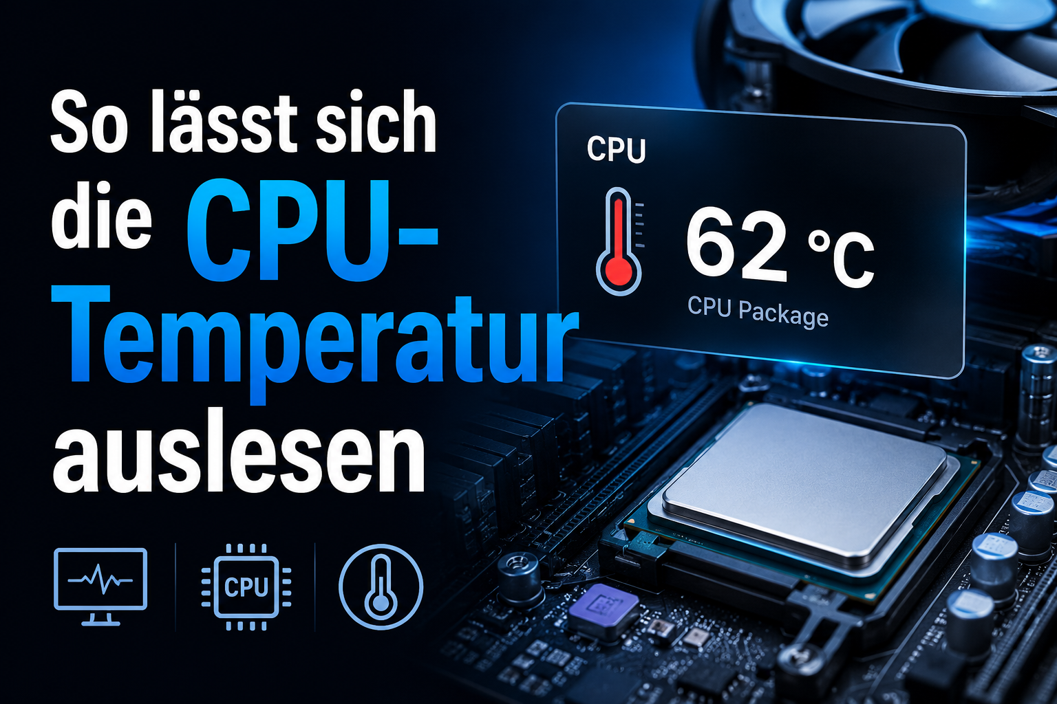 So lässt sich die CPU-Temperatur auslesen