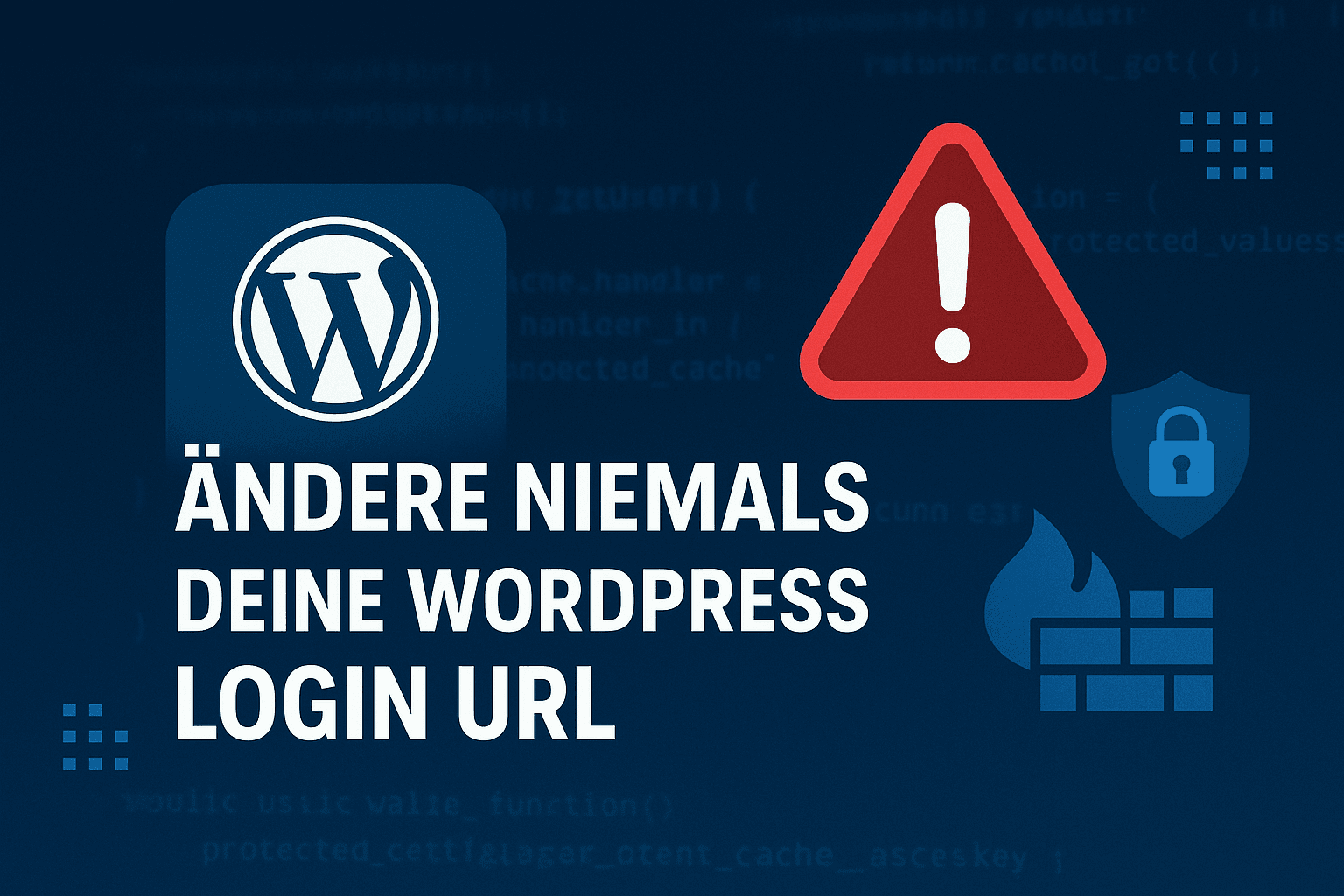 Ändere NIEMALS deine WordPress Login URL – und das aus gutem Grund!