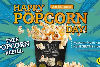 Große Popcorn-Aktion