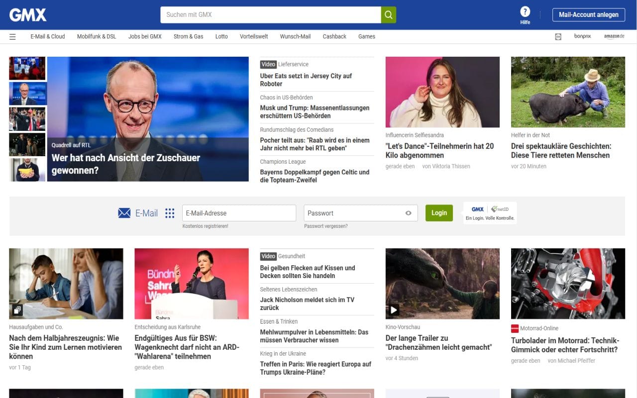 E-Mail GMX