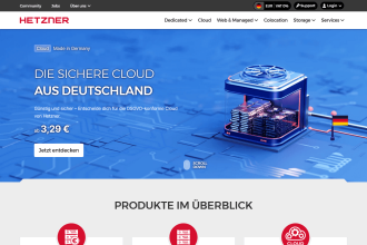 Hetzner Online Hostinganbieter