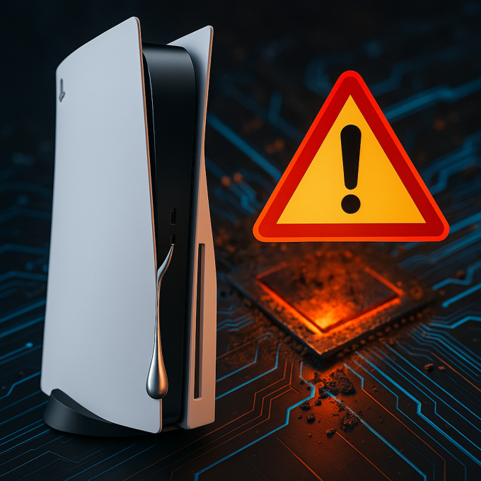 PS5 Flüssigmetall Kühlung