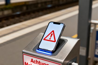 USB Laden warnung